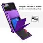 VEGO Compatible for iPhone SE 2020 Case, iPhone 6 6s 7 8 Case Wallet Credit Card Holder Dual Layer Armor Hard Shell Back Protective Shockproof Anti Scratch Rubber Bumper Cover Case 4.7 inch, Purple VEGO Compatible for iPhone SE 2020 Case, iPhone 6 6s 7 8 Case Wallet Credit Card Holder Dual Layer Armor Hard Shell Back Protective Shockproof Anti Scratch Rubber Bumper Cover Case 4.7 inch, Purple