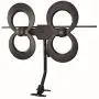 Antennas Direct Clearstream 4Max TV Antenna, 70+ Mile Range, UHF/Vhf, Multi-Directional, Indoor, Attic, Outdoor, Mast W/Pivoting Base/Hardware/Adjustable Clamp/Sealing Pads, 4K Ready, Black – C4MVJ