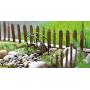 jeremie Miniature Fairy Garden Accessories - Mini Metal Bridge - Rustic Finish