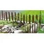 jeremie Miniature Fairy Garden Accessories - Mini Metal Bridge - Rustic Finish