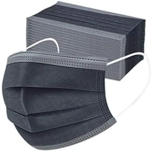 Disposable 3ply Face Mask Elastic Earloop Mouth Face Cover Masks ,Anti-spittle,Protective Dust(Grey,50pcs) Disposable 3ply Face Mask Elastic Earloop Mouth Face Cover Masks ,Anti-spittle,Protective Dust(Grey,50pcs)