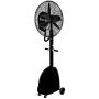 Luma Comfort MF26B High Power Misting Fan – All Metal 26” with 1000 Sq Ft Cooling & 5 Gal Tank