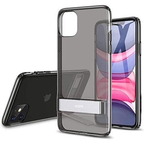 ESR iPhone 11 Screen Protector [2 Pack] + iPhone 11 Metal Kickstand Case