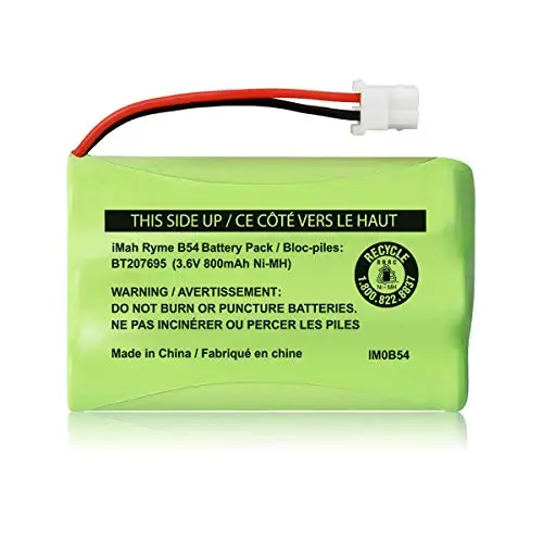 iMah BT207695 3.6V 800mAh Ni-MH Cordless Battery Pack Compatible with 4 VTech Baby Monitor Models: VM3251 VM3252 VM3253 and VM3261 only!!! | (The Size is Too Long to fit Other VTech Models) iMah BT207695 3.6V 800mAh Ni-MH Cordless Battery Pack Compatible with 4 VTech Baby Monitor Models: VM3251 VM3252 VM3253 and VM3261 only!!! | (The Size is Too Long to fit Other VTech Models)