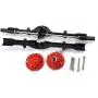 Facibom Metal Rear Bridge Axle with Steel Gear for WPL D12 C14 C24 C34 B14 B24 B16 B36 RC Car Upgrade Parts Accessories,Silver Facibom Metal Rear Bridge Axle with Steel Gear for WPL D12 C14 C24 C34 B14 B24 B16 B36 RC Car Upgrade Parts Accessories,Silver