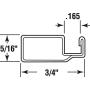 Prime-Line MP14074 Aluminum Screen Frame – 5/16” x 3/4” x 72” – Build or Repair Window Screens – Cut to Size – Uses 5/16” x 3/4” Screen Frame Corners – White Finish (Box of 20, 72” pieces) Prime-Line MP14074 Aluminum Screen Frame – 5/16” x 3/4” x 72” – Build or Repair Window Screens – Cut to Size – Uses 5/16” x 3/4” Screen Frame Corners – White Finish (Box of 20, 72” pieces)