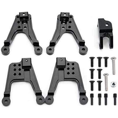 4PCS Front & Rear Aluminum Shock Hoops Parts Tower for Axial SCX10 II 90046 90047 1/10 RC Crawler 4PCS Front & Rear Aluminum Shock Hoops Parts Tower for Axial SCX10 II 90046 90047 1/10 RC Crawler