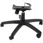 SHZOND 320 Pounds Replacement Office Chair Base 28 Inch Swivel Chair Base with Casters Heavy Duty Black