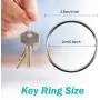 100 Pcs Premium Swivel Snap Hooks with Key Rings,Metal Lanyard Keychain Hooks Lobster Clasps for Key Jewelry DIY Crafts(50 Pcs Lanyard Snap Hooks+50 Pcs Key Rings) 100 Pcs Premium Swivel Snap Hooks with Key Rings,Metal Lanyard Keychain Hooks Lobster Clasps for Key Jewelry DIY Crafts(50 Pcs Lanyard Snap Hooks+50 Pcs Key Rings)