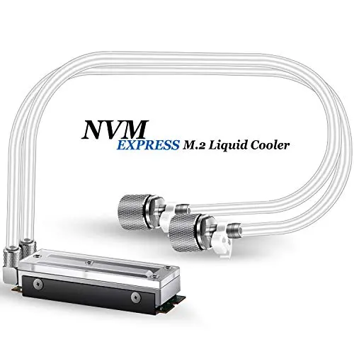 M2 Heatsink M.2 Liquid Cooler, NVMe SSD Liquid Heatsink, Liquid Cooler for NVMe SSDs, Works with PC Computer CPU Water Cooling System, 240mm Water Cooling Radiator (Support M.2 Nvme 2280) M2 Heatsink M.2 Liquid Cooler, NVMe SSD Liquid Heatsink, Liquid Cooler for NVMe SSDs, Works with PC Computer CPU Water Cooling System, 240mm Water Cooling Radiator (Support M.2 Nvme 2280)