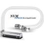 M2 Heatsink M.2 Liquid Cooler, NVMe SSD Liquid Heatsink, Liquid Cooler for NVMe SSDs, Works with PC Computer CPU Water Cooling System, 240mm Water Cooling Radiator (Support M.2 Nvme 2280)