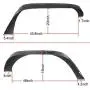 Hooke Road Wrangler JK Fender Flares + Inner Fender Liners Front & Rear Kit Compatible with Jeep Wrangler JK & Unlimited 2007-2018 2/4 Doors