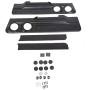 Lower Door Panel Set 2-speaker Compatible with 1978-1988 Monte Carlo Malibu (2dr) & El Camino Cutlass Regal