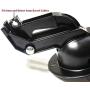 Kuanyu Sturdy Recliner Sofa/Chair Release Oval Black All-Metal Pull Recliner Handle,Fits Ashley and Other Manufacturer Brands(Fit 6mm and Below 6mm Barrel Cables) Release Handle for Sofa or Recliner