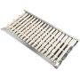soldbbq 3-Pack Replacement Complete Kit - 18 5/8'' x 9 7/8'' Radiant Tray & Ceramic Rod for DCS Gas Grill Modles BGA36, BGA48, BGB36, and BGB48,Etc