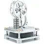 DjuiinoStar Stirling Engine, Solid Metal Construction (CNC Machined): an Interesting Working Model That Will Accompany with You for Years! Unique Gift for Engineers DjuiinoStar Stirling Engine, Solid Metal Construction (CNC Machined): an Interesting Working Model That Will Accompany with You for Years! Unique Gift for Engineers
