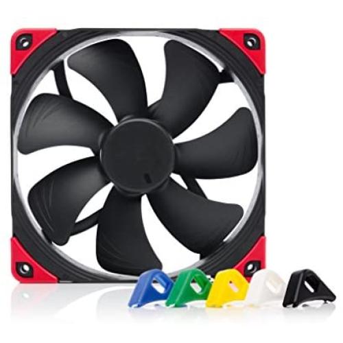 Noctua NF-A14 PWM chromax.Black.swap, Premium Quiet Fan, 4-Pin (140mm, Black)