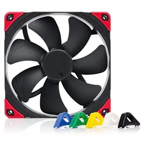 Noctua NF-A14 PWM chromax.Black.swap, Premium Quiet Fan, 4-Pin (140mm, Black) Noctua NF-A14 PWM chromax.Black.swap, Premium Quiet Fan, 4-Pin (140mm, Black)