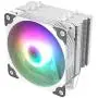 Vetroo V5 White CPU Air Cooler w/ 5 Heat Pipes 120mm PWM Processor 150W TDP Fan Intel LGA 1200 115X / AMD Ryzen AM4 Universal Socket w/Addressable RGB Lights Sync