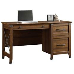 Sauder Carson Forge Desk, Washington Cherry finish