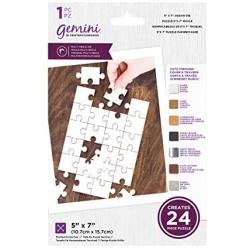 Crafters Companion GEM-MMD-JGD Gemini Multimedia Jigsaw Metal Cutting Die, Silver