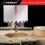 Bi-Metal Hole Saw Kit,JUGREAT 15 Pcs High Speed Steel (HSS) 3/4 inches- 2-1/2 inches Hole Saw Set with Mandrels and Case,Sharp serrations suitable for Metal, Wood, Plastic, Drywall Bi-Metal Hole Saw Kit,JUGREAT 15 Pcs High Speed Steel (HSS) 3/4 inches- 2-1/2 inches Hole Saw Set with Mandrels and Case,Sharp serrations suitable for Metal, Wood, Plastic, Drywall