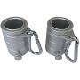 Aluminum Metal 1” Silver Rotating Flag Mounting Rings Long Aluminum Metal 1” Silver Rotating Flag Mounting Rings Long