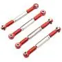 ShareGoo 8PCS Metal Pull Rod Steering Servo Link Linkages Arm Tie Rod Ends Connector for WPL B14 C14 C24 C-14K C-24K MN-90 MN-91 MN-45 MN-96 MN-99 1/16 RC Car ShareGoo 8PCS Metal Pull Rod Steering Servo Link Linkages Arm Tie Rod Ends Connector for WPL B14 C14 C24 C-14K C-24K MN-90 MN-91 MN-45 MN-96 MN-99 1/16 RC Car