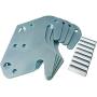 CAFORO Universal Wood Bed Rail Hook Plates for Beds Frame Bracket Headboard Footboard Replacement Wooden Bed Parts or New Bed Constructions - Set of 4 CAFORO Universal Wood Bed Rail Hook Plates for Beds Frame Bracket Headboard Footboard Replacement Wooden Bed Parts or New Bed Constructions - Set of 4