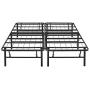 Amazon Basics Foldable, 14'' Metal Platform Bed Frame with Tool-Free Assembly, No Box Spring Needed - Queen