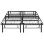 Amazon Basics Foldable, 14'' Metal Platform Bed Frame with Tool-Free Assembly, No Box Spring Needed - Queen Amazon Basics Foldable, 14'' Metal Platform Bed Frame with Tool-Free Assembly, No Box Spring Needed - Queen