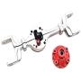 HHoo88 for WPL B1 B14 B16 B24 B36 C24 C14 RC Car Spare Part Upgrade Metal Front and Rear Axle Housing RC Vehicle Upgrade Replacement Spare Accessory Gift for Boys Men