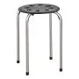 Norwood Commercial Furniture Black & Silver Stacking Stool Set - Stackable Nesting Stools/Chairs for Kids and Adults - Flexible Seating for Home, Office, Classrooms - Plastic/Metal 17.75'' (Pack of 5) Norwood Commercial Furniture Black & Silver Stacking Stool Set - Stackable Nesting Stools/Chairs for Kids and Adults - Flexible Seating for Home, Office, Classrooms - Plastic/Metal 17.75'' (Pack of 5)