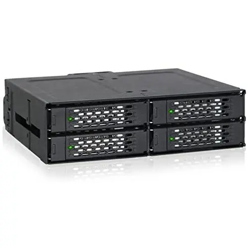 ICY DOCK Rugged Full Metal 4 Bay 2.5'' SATA HDD & SSD Backplane Cage for External 5.25'' Bay - ToughArmor MB607SP-B ICY DOCK Rugged Full Metal 4 Bay 2.5'' SATA HDD & SSD Backplane Cage for External 5.25'' Bay - ToughArmor MB607SP-B