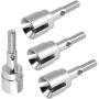 Metal Wheel Axle Shaft 02033 Upgrade Parts for 1/10 HSP Redcat Monster Truck (Silver, Set of 4)