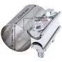 EVIL ENERGY 2.5 Inch 2 1/2 Butt Joint Exhaust Band Clamp Sleeve Stainless Steel 2pcs EVIL ENERGY 2.5 Inch 2 1/2 Butt Joint Exhaust Band Clamp Sleeve Stainless Steel 2pcs