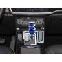 Manual Automatic Transmission Most Car Shifter Knob Aluminium Alloy Knobs Shift Gear Stick Head Large Red Spring Parts Removable (Blue Colorful)