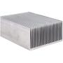 Aluminum Heatsink Cooling Fin Cooler for Led IC Module or Computer 100(L) x 69(W) x 36 mm(H)