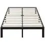 ZIYOO Bed Frame 16 Inch Metal Platform Bed with Wooden Slat Support,3500lbs Heavy Duty/Strengthen Support Mattress Foundation,Noise Free,Queen,Black ZIYOO Bed Frame 16 Inch Metal Platform Bed with Wooden Slat Support,3500lbs Heavy Duty/Strengthen Support Mattress Foundation,Noise Free,Queen,Black