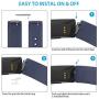 Recoppa Waterproof Bands Compatible with Fitbit Inspire HR/Fitbit Inspire/Fitbit Ace 2 Wristbands Soft Sports Straps for Women Men, Small, Large