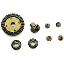 YU-NIYUT Metal Differential Gear Set, DIY Modified Upgrade Accessories Parts for Wltoys A949 959 969 979 1/18 RC Rock Crawler Car, DIY RC Vehicle Modification Fun