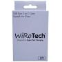 USB C Cable, WiRoTech Purple & Light Green USB-C to USB-C Fast Charging Cable (6 feet, Purple & Light Green)