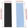ZRM&E M.2 PCI-E NVME 2280 G Coating Copper Heatsink, Black 70x20x1.5mm Radiator for Laptop PC Solid State Disk Cooler