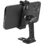 Metal Phone Tripod Mount with Cold Shoe,Woohoto 360 Phone Tripod Holder Adapter,Desktop Cell Phone Stand, Compatible with iPhone 12 Tripod Mount Sumsung Smartphone, Video Live Streaming Rig Metal Phone Tripod Mount with Cold Shoe,Woohoto 360 Phone Tripod Holder Adapter,Desktop Cell Phone Stand, Compatible with iPhone 12 Tripod Mount Sumsung Smartphone, Video Live Streaming Rig
