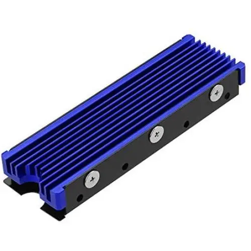 NVMe Heatsinks for M.2 2280mm SSD Double-Sided Cooling Design(Blue) NVMe Heatsinks for M.2 2280mm SSD Double-Sided Cooling Design(Blue)