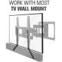 Mounting Dream Soundbar Mount Sound Bar TV Bracket for Mounting Above or Under TV Fits Most of Sound Bars Up to 22 Lbs, with Detachable Long and Short Extension Plates MD5420 Mounting Dream Soundbar Mount Sound Bar TV Bracket for Mounting Above or Under TV Fits Most of Sound Bars Up to 22 Lbs, with Detachable Long and Short Extension Plates MD5420