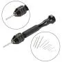 Ginode 10Pcs 0.3mm-1.2mm PCB Print Circuit Board Tip Spiral Flute Carbide Micro Drill Bits + 11 Pcs Twist Drill Bits Precision Pin Vise Mini Micro Hand Drill Bit Set Rotary Tools (21 Pieces) Ginode 10Pcs 0.3mm-1.2mm PCB Print Circuit Board Tip Spiral Flute Carbide Micro Drill Bits + 11 Pcs Twist Drill Bits Precision Pin Vise Mini Micro Hand Drill Bit Set Rotary Tools (21 Pieces)