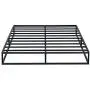 Olee Sleep 9 Inch Modern Metal Platform Bed Frame / Steel Slats / Mattress Foundation / Wood Slat Support / No Box Spring Needed, Queen,VC09BX02Q,Black