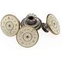 20 Sets 17mm Replacement Jeans Buttons Pants Metal Button Snap Denim Buttons Replacement Kit Suspender No Sew Buttons with Rivets