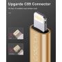 iPhone Charger Cable 3ft for MFi Certified, Cabepow 3 Foot Lightning Cable Fast Charging Cord 3 Feet for iPhone 11/11 Pro /11 Pro Max/XS/XS Max/XR/X/8/8 Plus/7/6/5/SE [2 Pack]-Gold